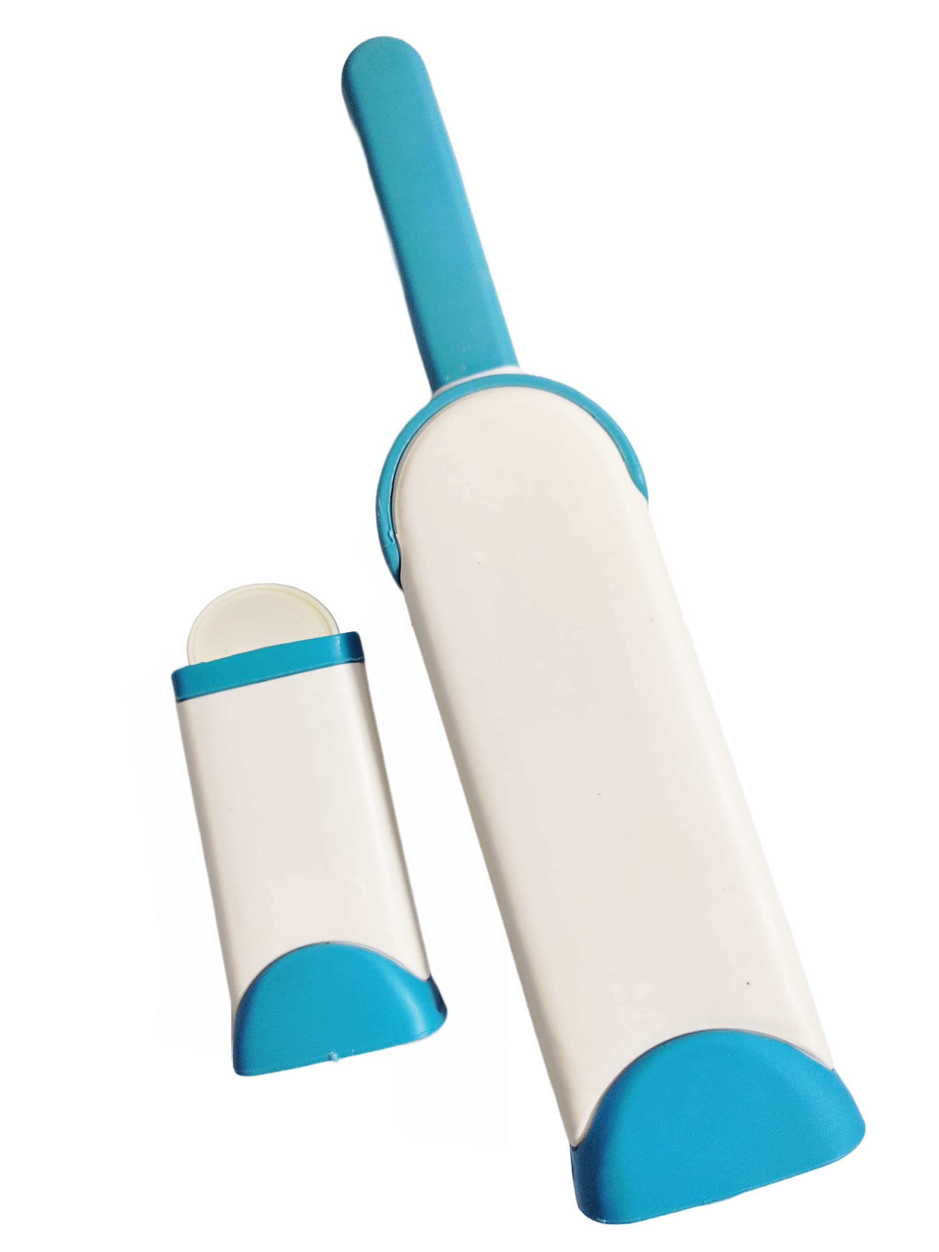 VIRTUAL WORLD Pet Fur and Lint Remover Pet Hair Remover with Self-Cleaning Base Double-Sided Brush Removing Dog Cat Hair from Clothing (Color Blue) (B0822MCDJT) Amazon Price History, Amazon Price Tracker
