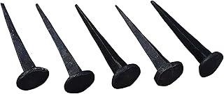 Viking Traders Hand Forged Iron Nail/Clavos, Natural Black Iron Finish