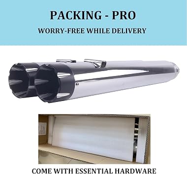 SHARKROAD 4 Slip On Mufflers for 2014-UP Indian Partial Models