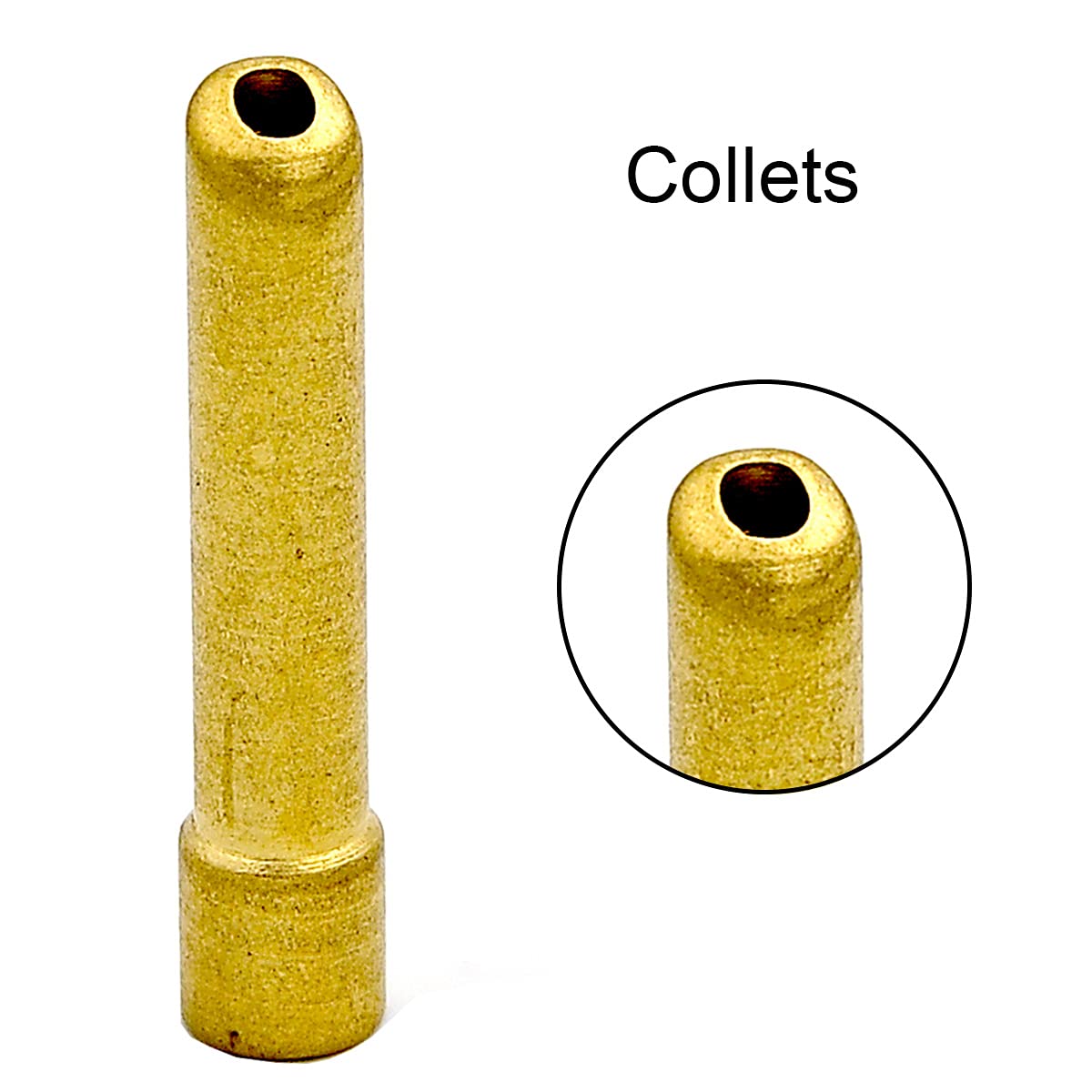 EATBALE 4Pcs Ceramic Welding Cup Set #12 White for TIG Welding Cup with Collets Collet Bodies for WP‑17/18/26 - Image 4