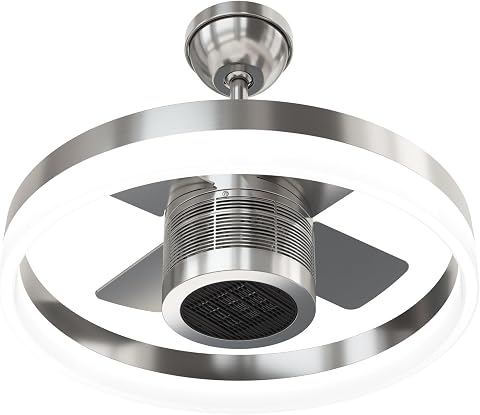SKYX 2250-BN SkyFan and Turbo Heater 24-inch Ceiling Fan with LED Light