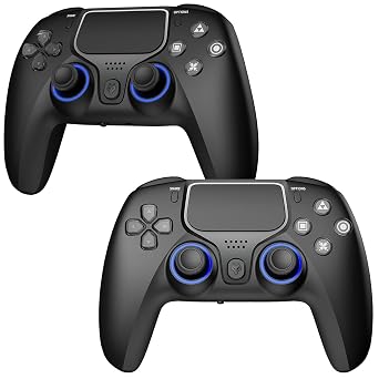 NBCP Wireless Controller for PS4/Pro/Slim & PC,Dual Hall Effect Triggers