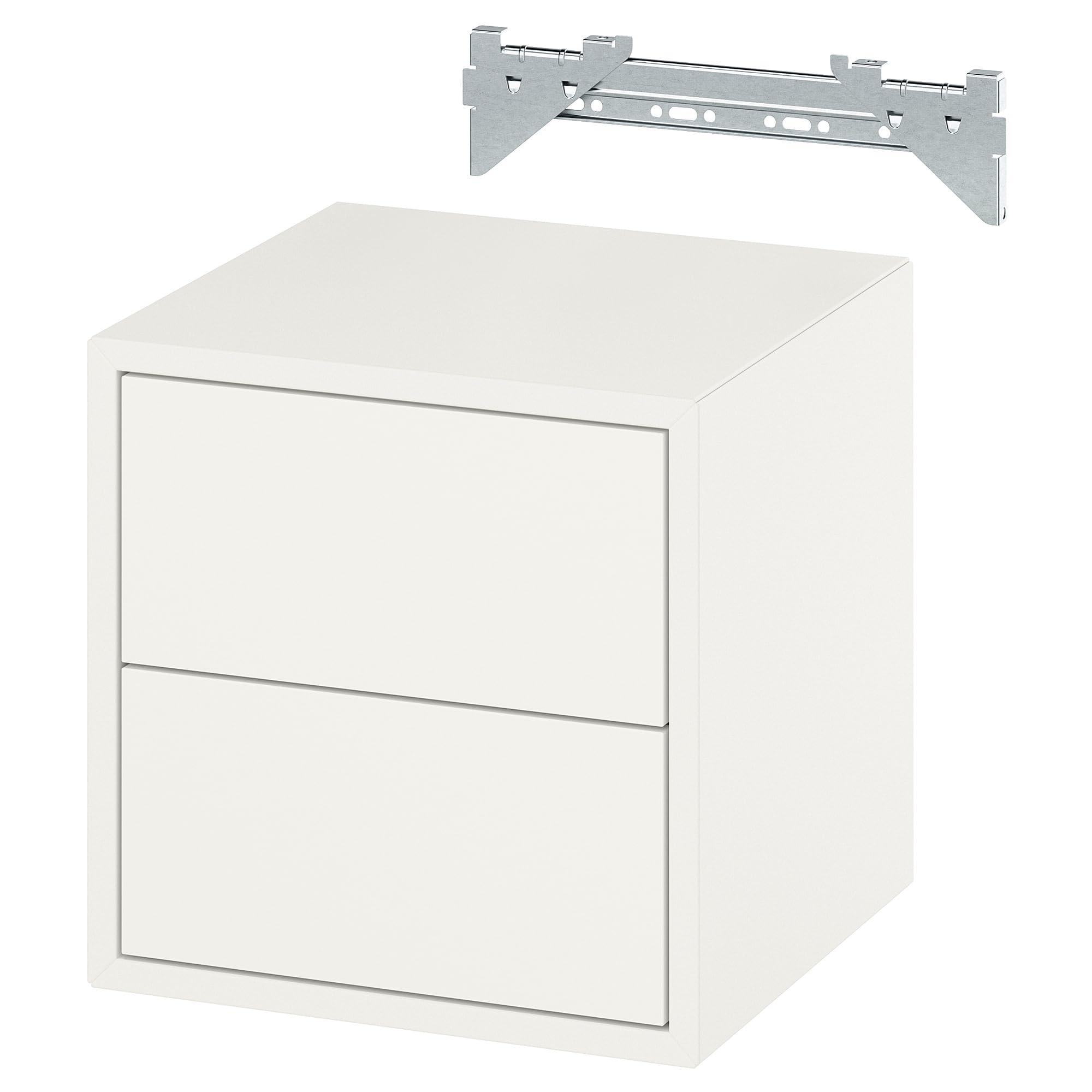 Armoire murale EKET compacte 35 cm double tiroir blanc ProTuning