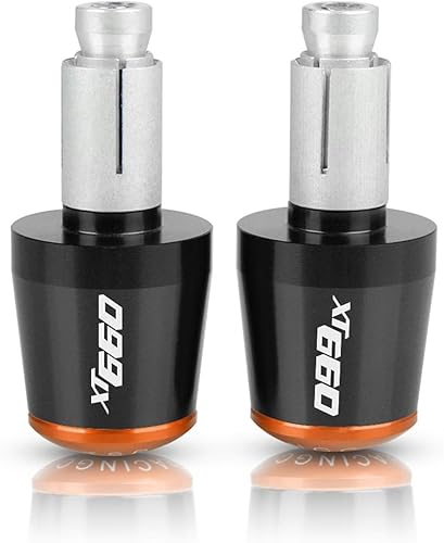 Motorcycle 22mm Motorcycle Handlebars Grips Ends Bar Ends Handlebars Caps for Yamaha XT660 X XT660X 2004-2017 2005 2006 2007 2008 2009 2010 Handle