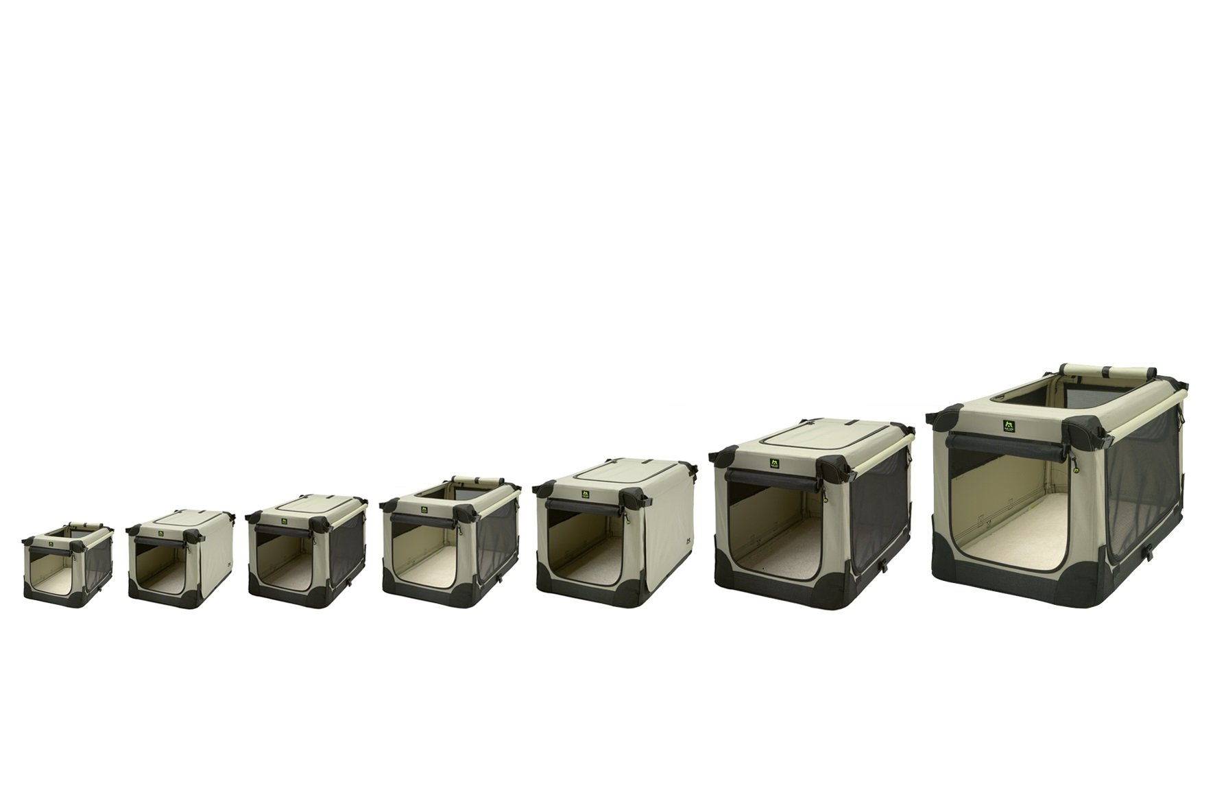 Maelson Soft Kennel faltbare Hundebox -beige - XXL 120 - (120 x 77 x 86 cm)
