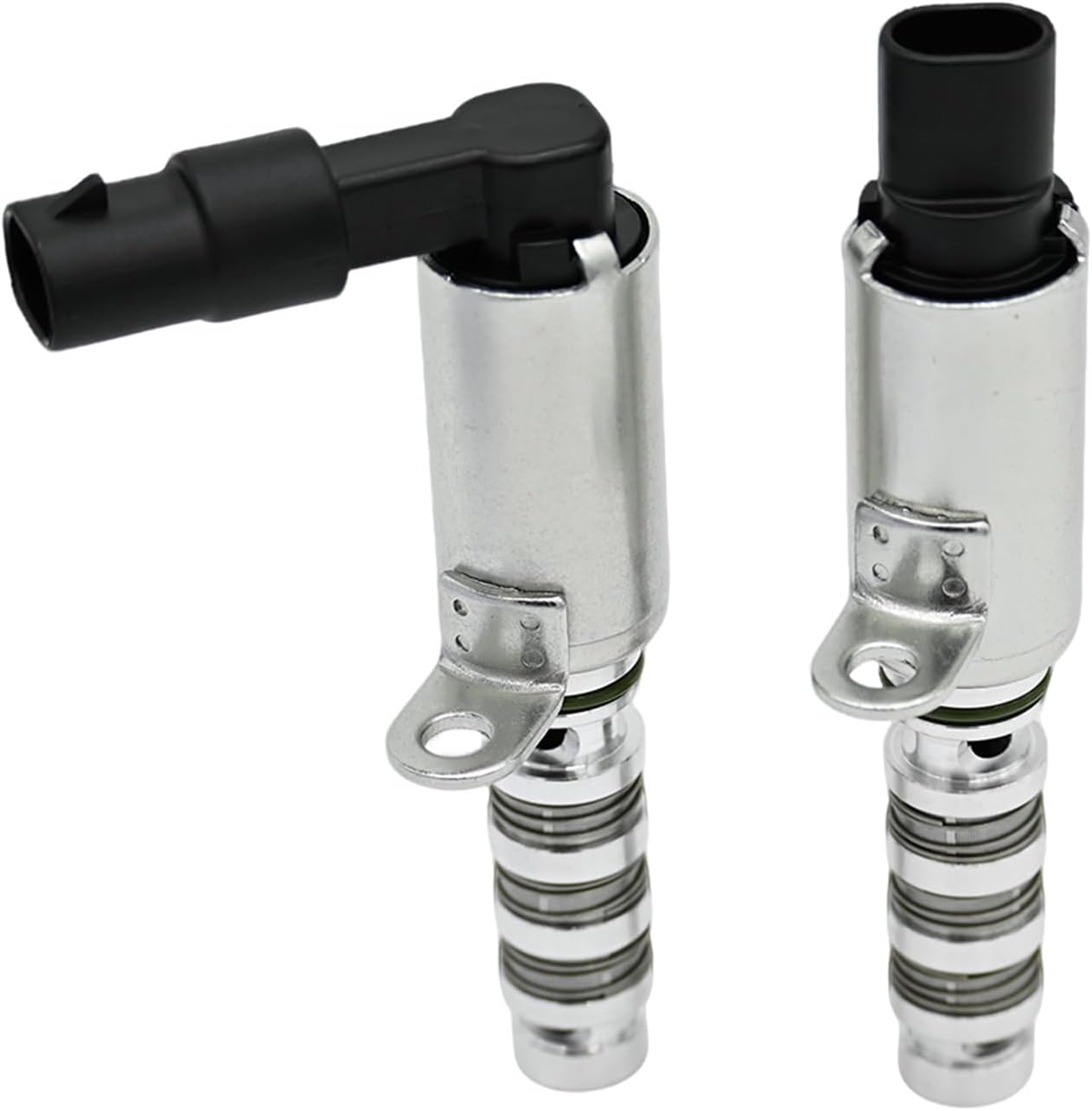 2 Pcs Exhaust Intake Engine Variable Valve Timing VVT Solenoid Camshaft Position Actuator 1.8L 2.0L for Elantra Coupe Gt Forte5 Kona Seltos Soul Tucson Veloster 12-24 PHEV FHEV Only for Sonata Optima