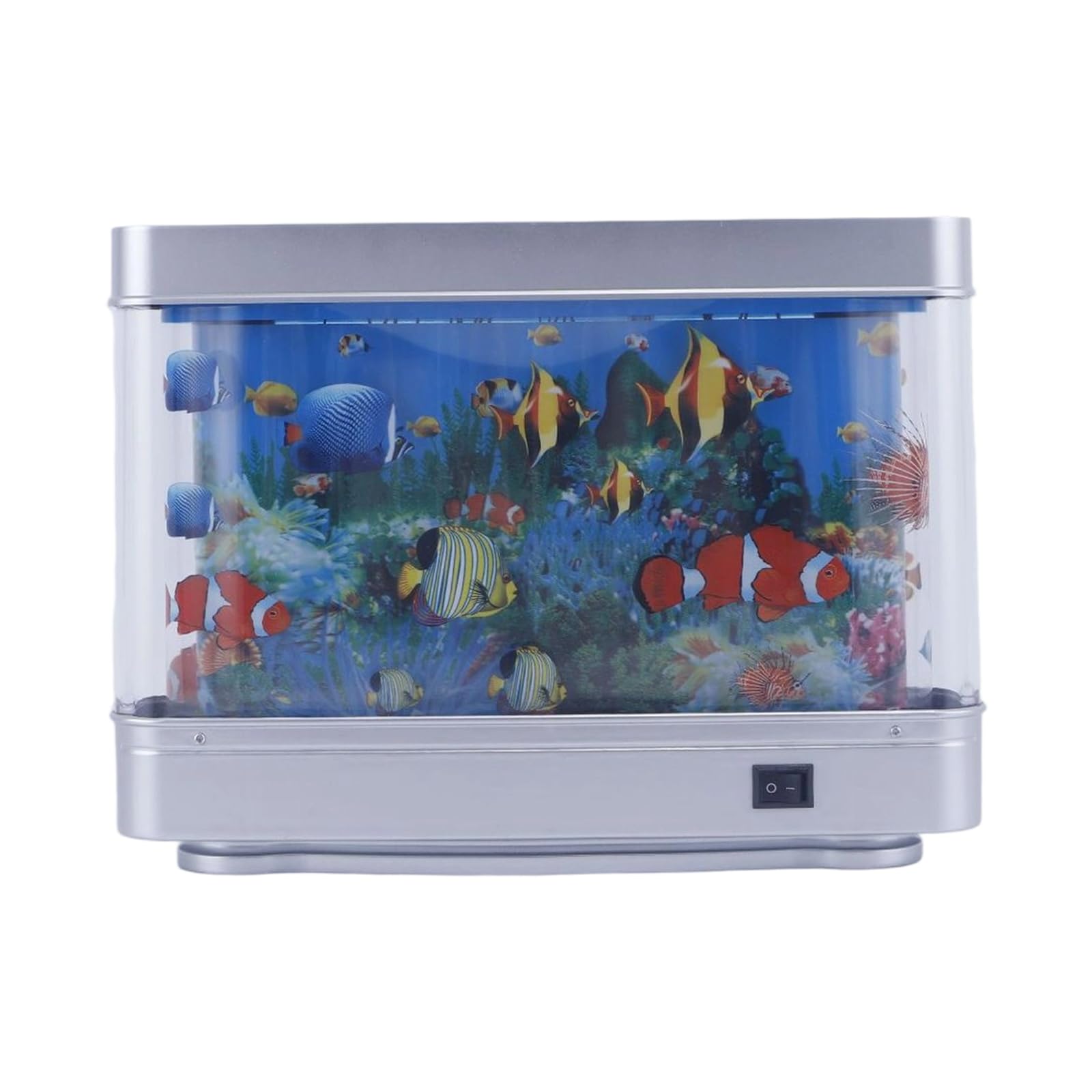 Veilleuse LED aquarium virtuel mobile poisson lampe nuit dessin animé bébé