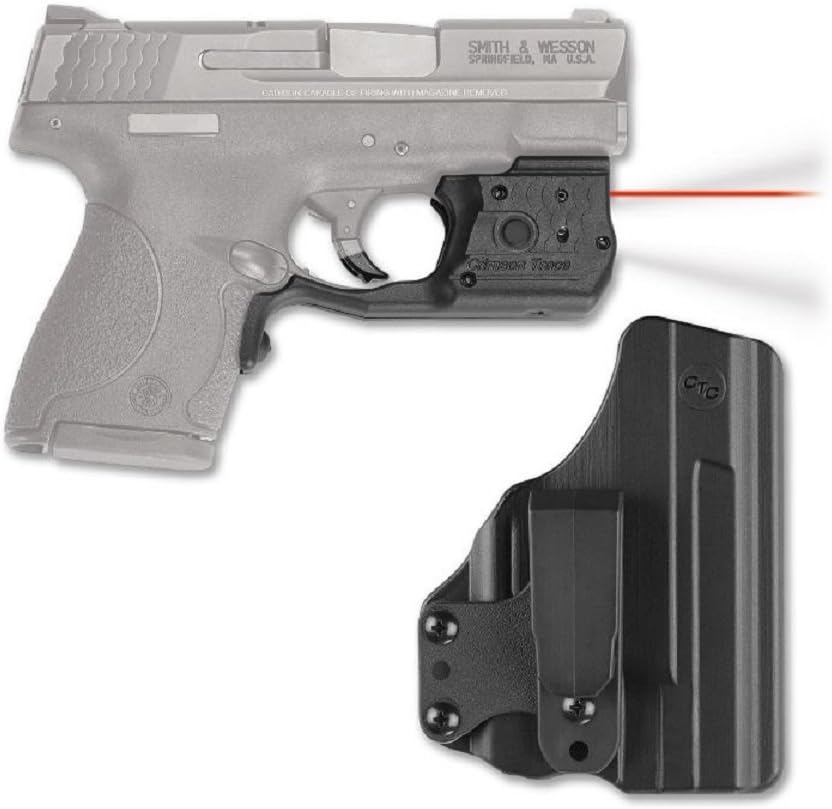 Crimson Trace LL-801 Laserguard Pro Tactical Flashlight with Heavy Duty Construction and Instinctive Activation for Smith and Wesson M&P Shield, Defensive Shooting and Competition