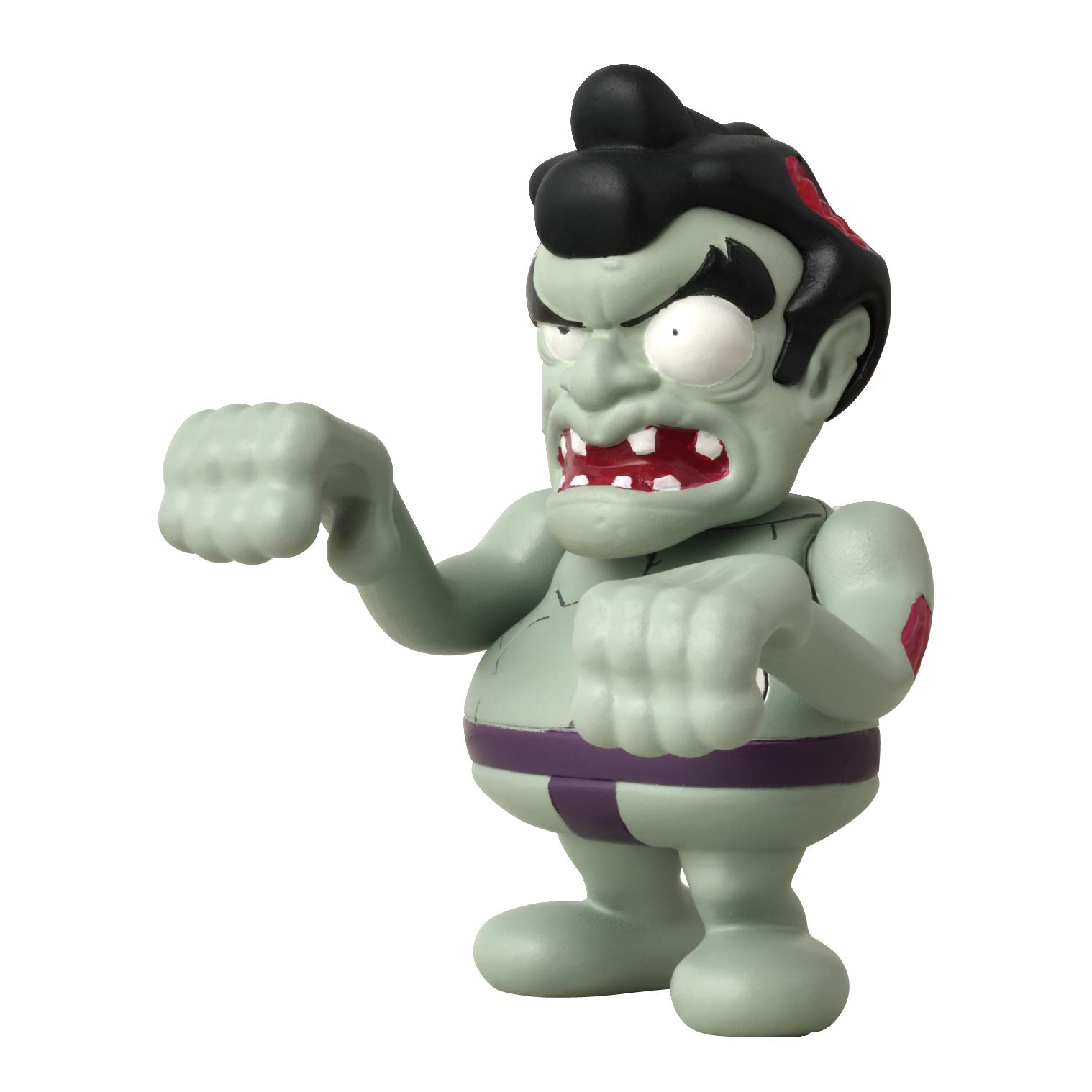 Bandai World of Zombies 2-Pack 2.5 Inch Figure - Zapan Sumo Wrestler and Secret Figure (44274)