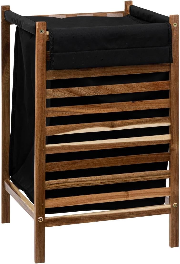 Product packaging showing laundry basket components