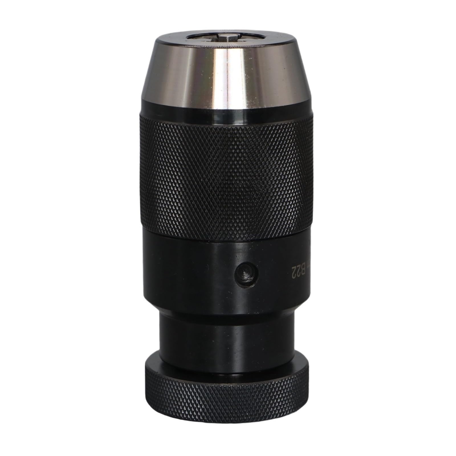 Bezkluczowy uchwyt wiertarski B10 B12 B16 B18 B22 automatyczne samozaciskanie 13mm do wiertarki CNC tokarka(B12(1-10mm))