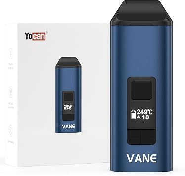 Yocan Vane Dry Herb Vaporizer Ceramic Filter Mouthpiece 93-249 C 1100mAh