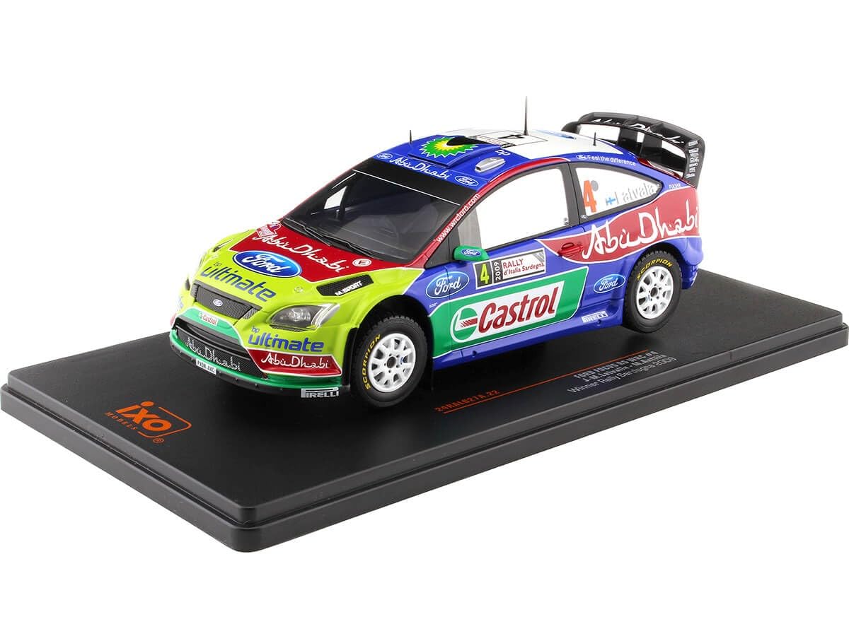 Ixo Model RAM349 Peugeot 207 N.17 YPRES 2008 1:43 Auto Rally
