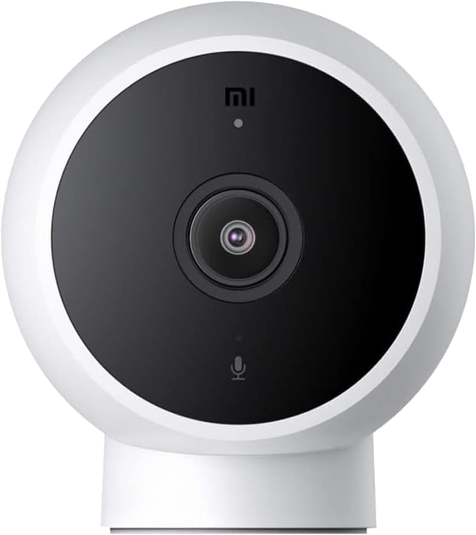 Xiaomi Mi Home Security Camera 2K - Magnetic Mount| 180° Rotating Magnetic Mount |Infrared Night Vision | Two-Way Voice Calls | Motion Detection- White