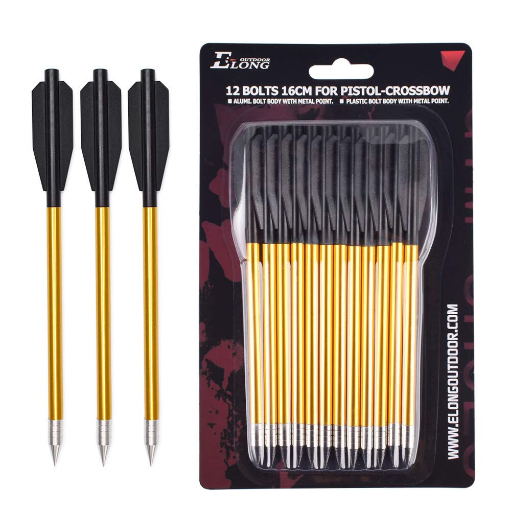 Bulloni Per Balestra In Alluminio - 6.3 Pollici, Punta Sostituibile, Per Tiro Con Arco E Precisione