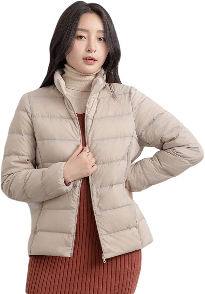 ファッション 話題沸騰中 今季マストバイ 全3色 ダウンジャケット 男女兼用＜S-12536＞ | TMOQITO ダウンコート レディース ダウンジャケット アウター 軽量 ショート スタンドカラー ゆったり 無地 シンプル 冬