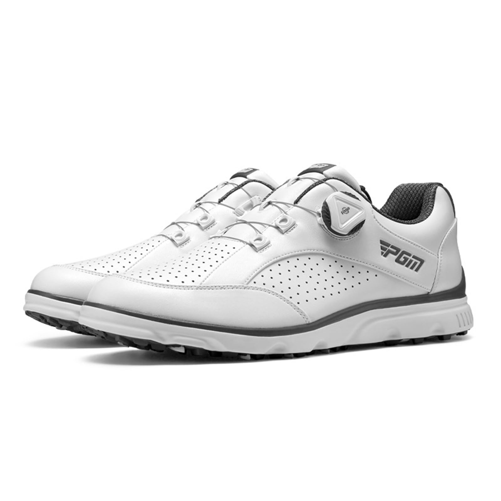 Scarpe da Golf da Uomo Sneakers Estive Senza Punte Fondo Morbido Microfibra Leggero Confortevole