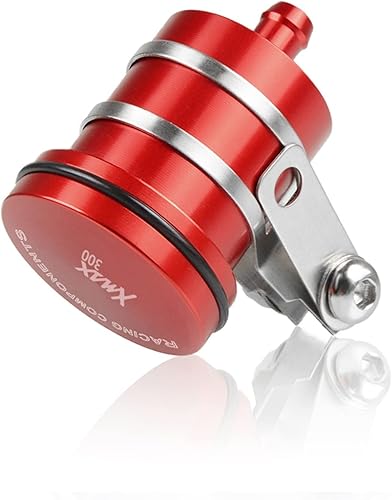 Miniatura 6 de Tapa protectora para Yamaha XMAX 300 XMAX300 X-MAX 300 2017 2018 2019 2020 Depósito de líquido de frenos de motocicleta Depósito de líquido de freno