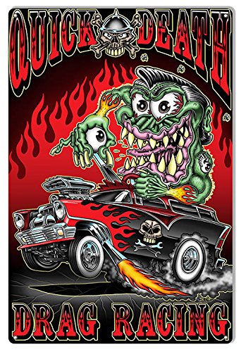 Amazon.com: Victory Vintage Signs Drag Racing Hot Rod Garage Shop