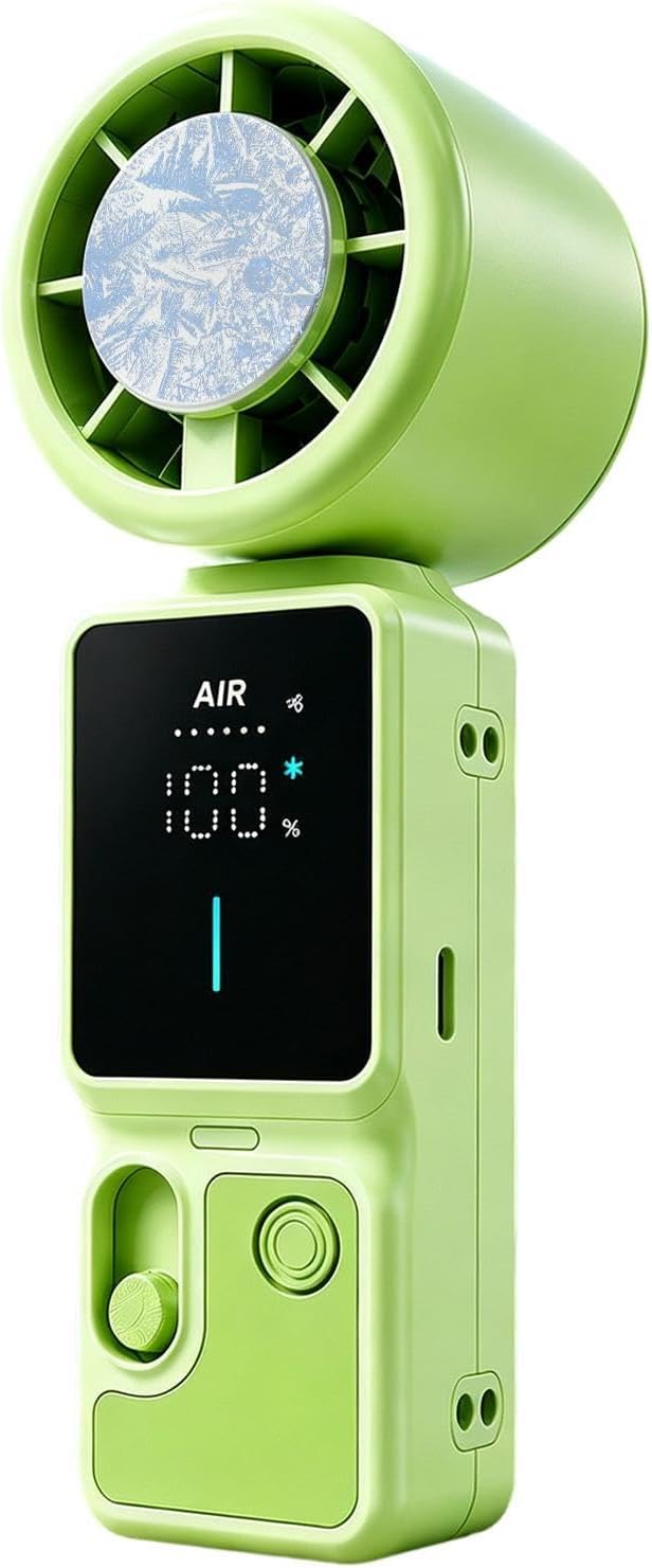 Portable Fan Handheld Rechargeable Powerful Airflow Adjustable Speed