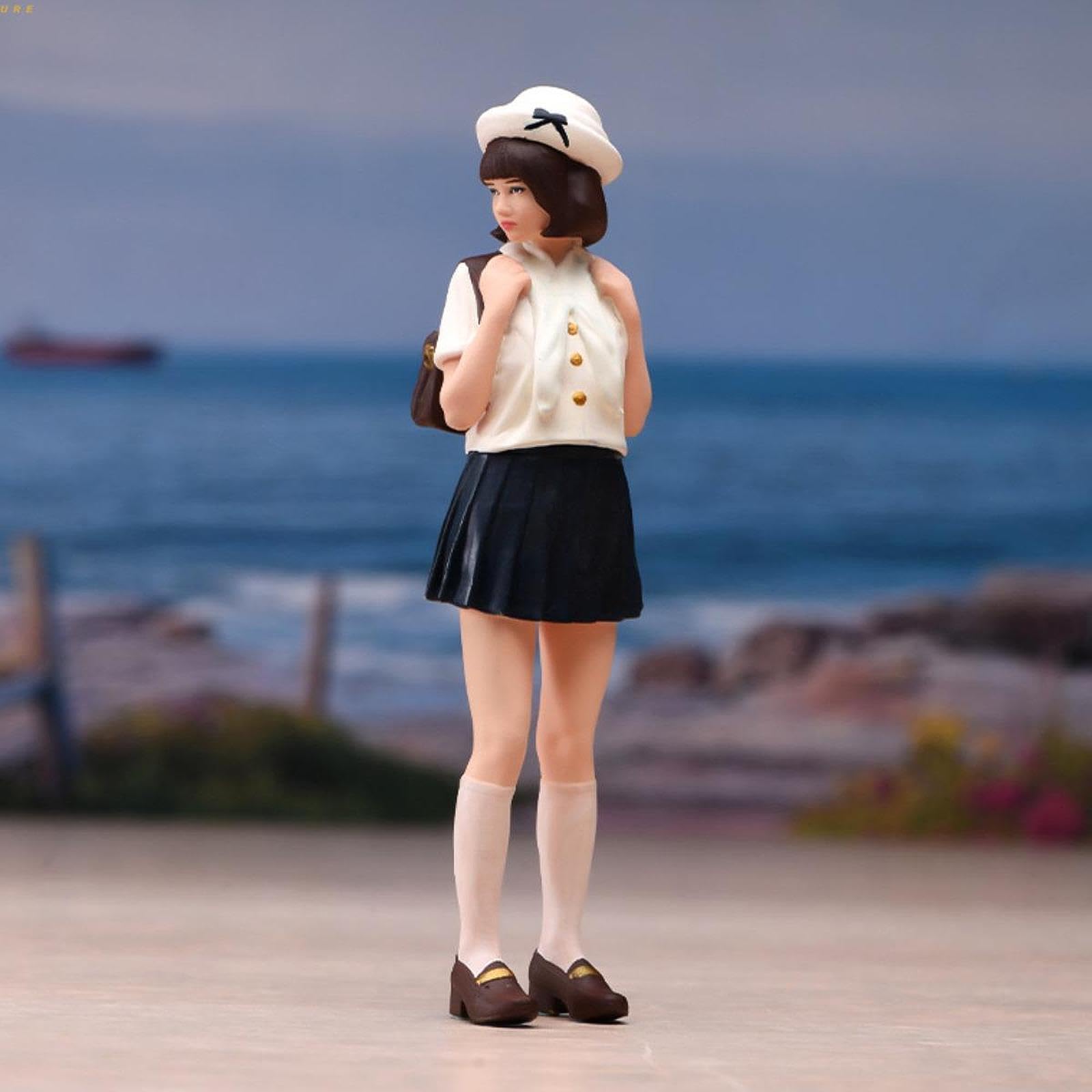 Sharplace 1/24 Miniatura Figura da Collezione Resina Tiny People Scena Persone Decorazione scrivania Collezione Personaggi Modelli Diorama