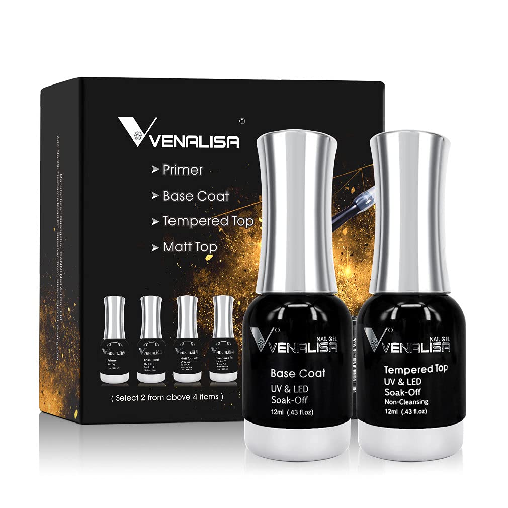 V VENALISA VIP4 + Gel Top Coat & Base Coat