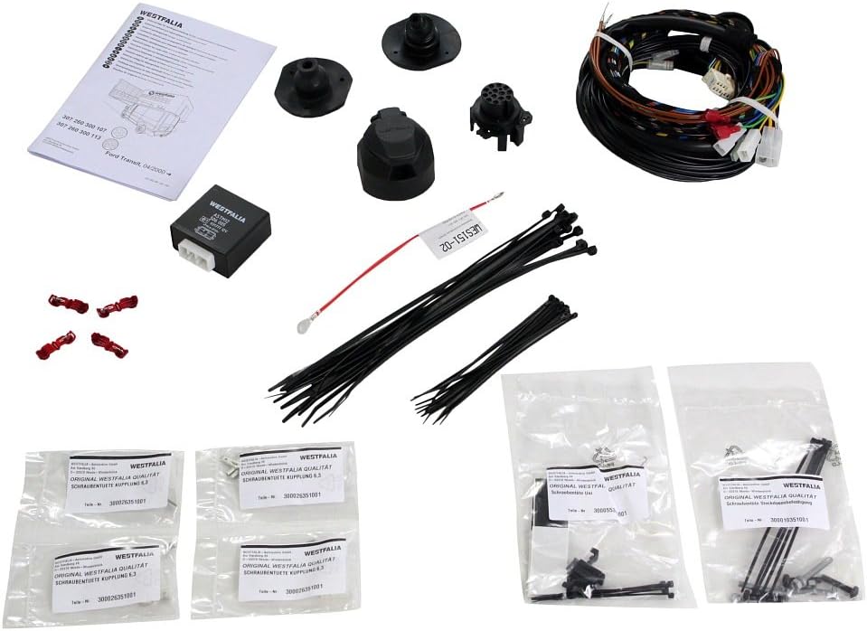 Westfalia 307260900113 2-Hole Flange Towbar