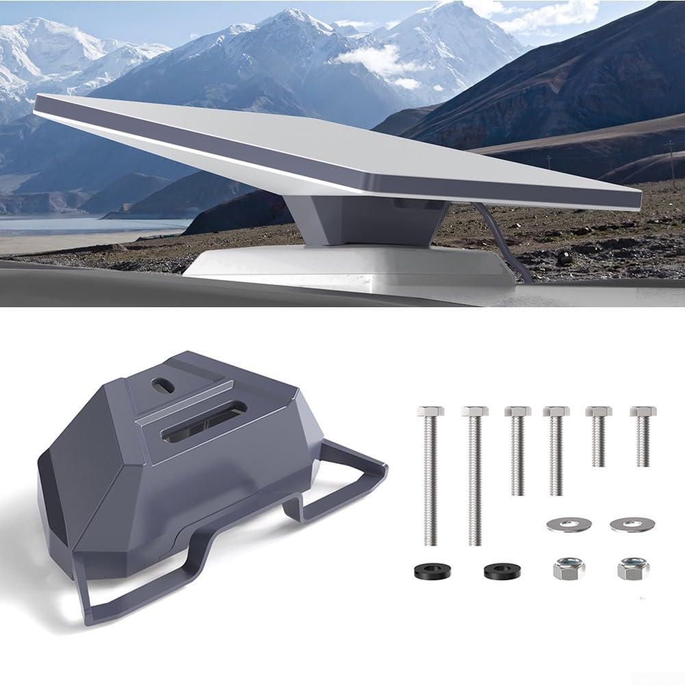 Staffa Montaggio per starlink per mini per Casa RV Staffa Montaggio | Lega alluminio leggera, montaggio auto, metallizzato, installazione diretta, compatto