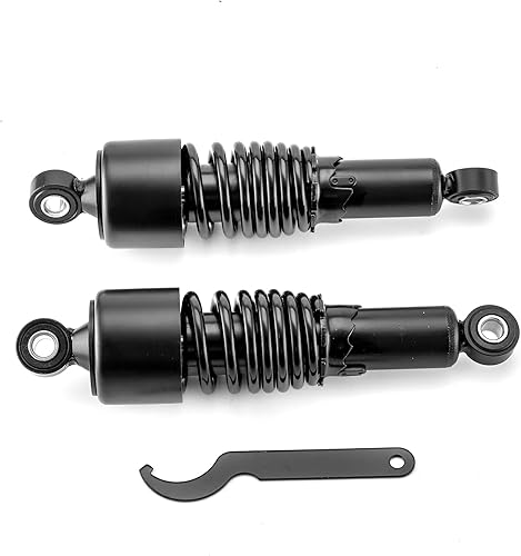 Miniatura 5 de Mofun Preload Kit de bajada de amortiguadores traseros ajustables de 10.5 pulgadas compatible con Harley Sportster 883 1200 1988-2003 y 2004-2022,