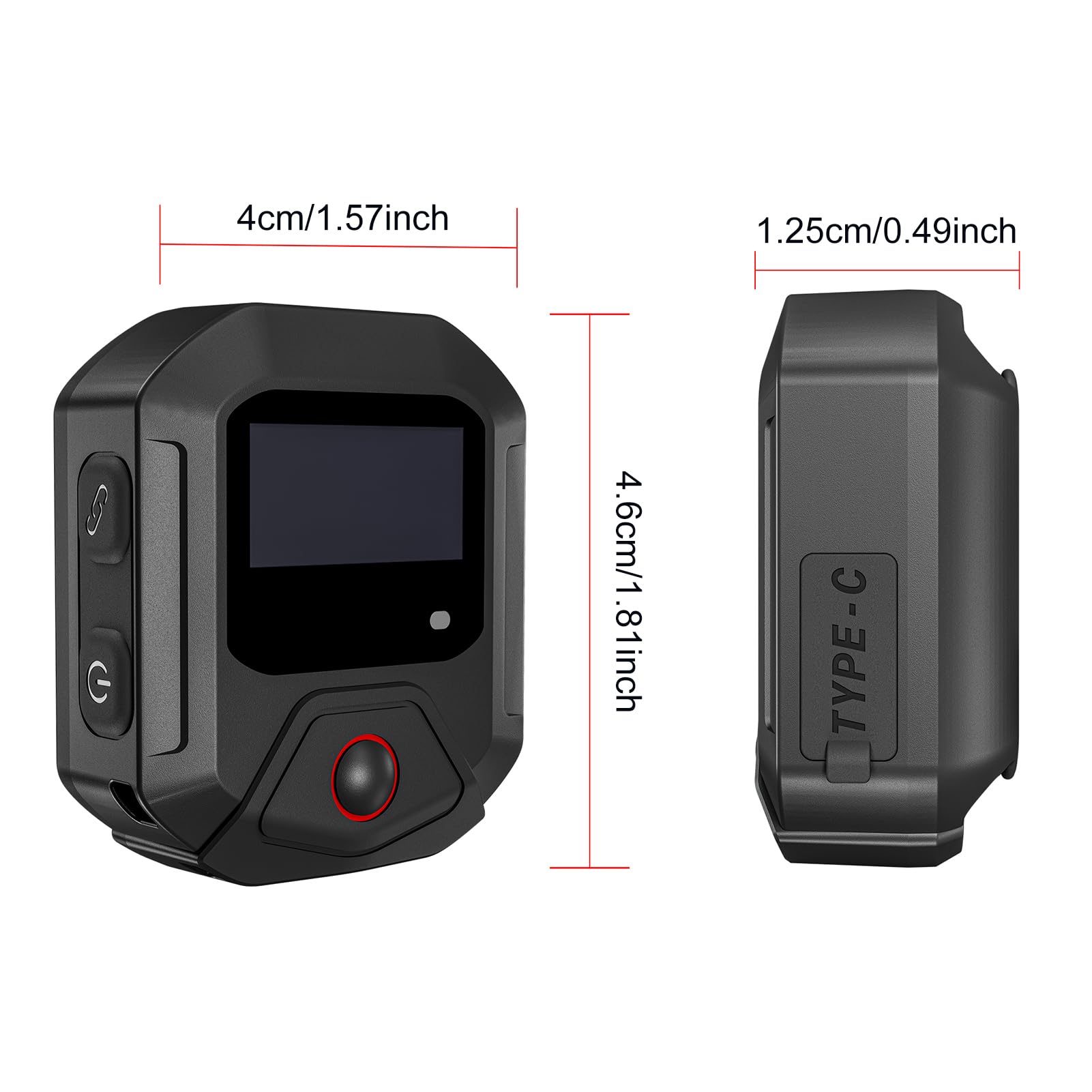 Annadue Pilot Zdalnego Sterowania GPS, Bezprzewodowy Pilot do Kamery z Paskiem na Nadgarstek, Zasięg 82 Stóp, do Kamer 360° Insta X5 X4 X3 Go 3S ONE X2