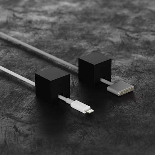 Miniatura 9 de Clips de cable de acero inoxidable plateado, organizador de cables, organizador de cables, cable USB, organizador de cables para escritorio, pared,