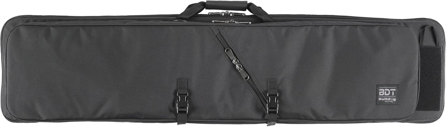 Bulldog Cases BDT85-52B: 52" Two Gun Long Case - Black