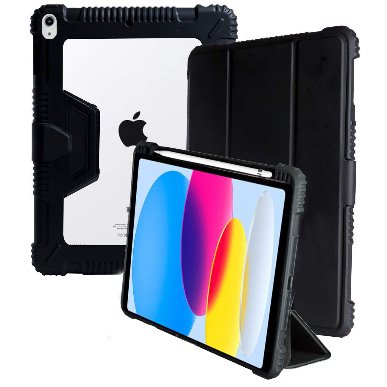 See full amazon price history chart for ProElite Rugged Shockproof Armor Smart flip case Cover for Apple iPad 10th Generation 2022 with Pencil Holder, Black ProElite Rugged Shockproof Armor Smart flip case Cover for Apple iPad 10th Generation 2022 with Pencil Holder, Black (B0BNXB7HWD) Amazon Price History, Amazon Price Tracker