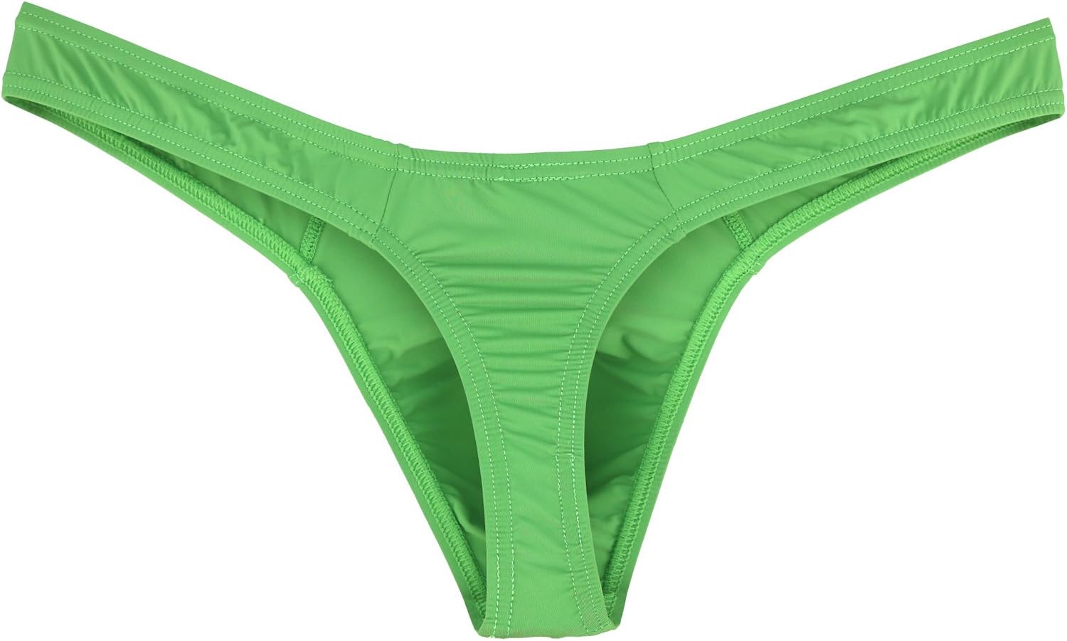 iKingsky Men's Silky Thong Sexy T-Back Mens Underwear Low Rise Stretch Underpanties - Image 6