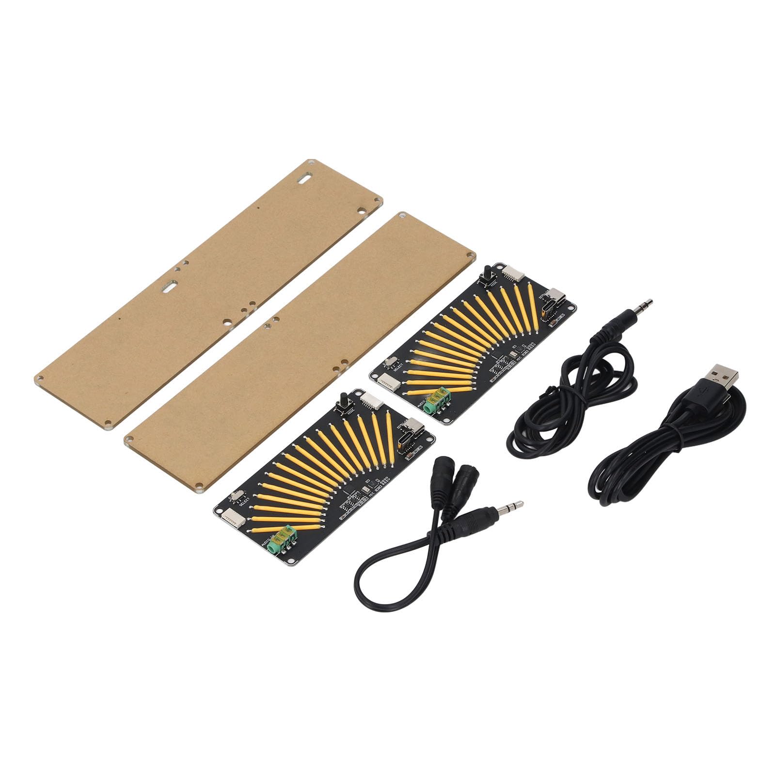 GOWENIC 2 Piezas Kit Visualizador de Música Barra LED Reactiva a la Voz