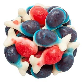 FirstChoiceCandy Jelly Filled Gummy Whales 5 Pound Pack of 1
