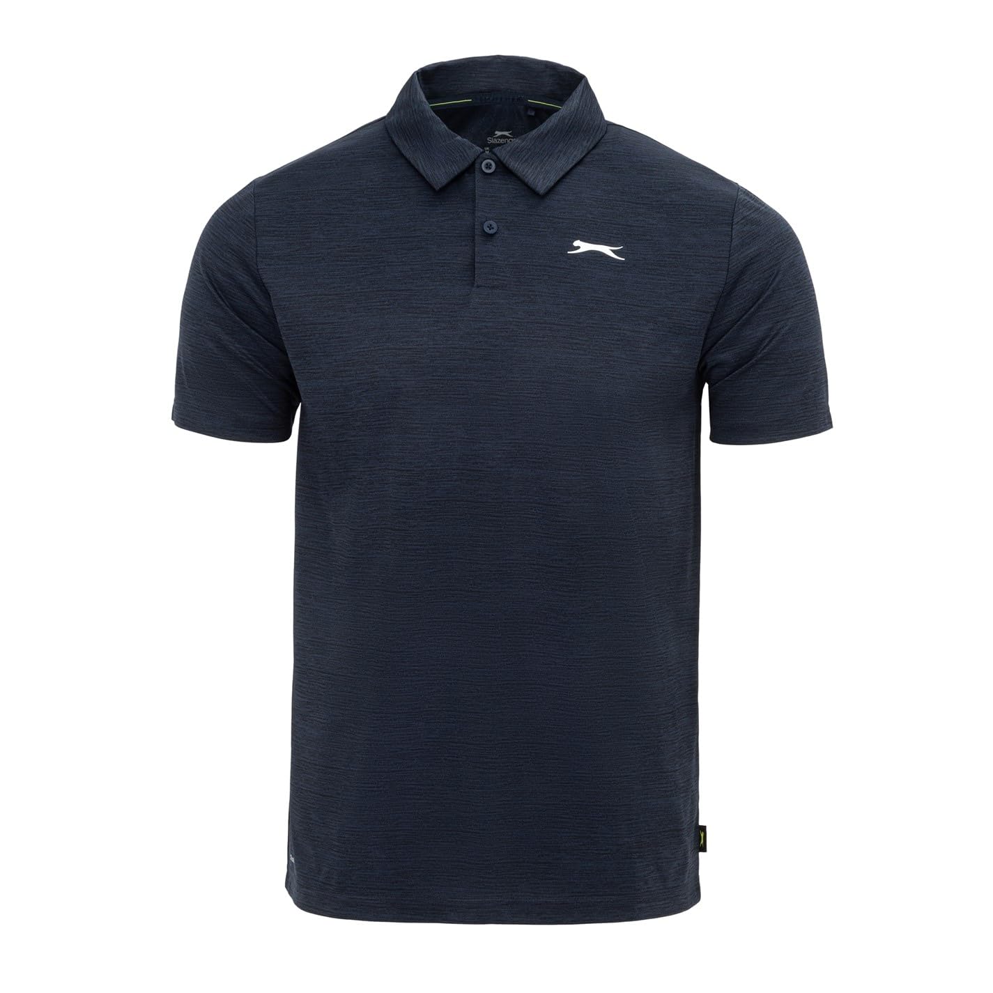Slazenger Mens Golf Solid Polo Navy Marl XL