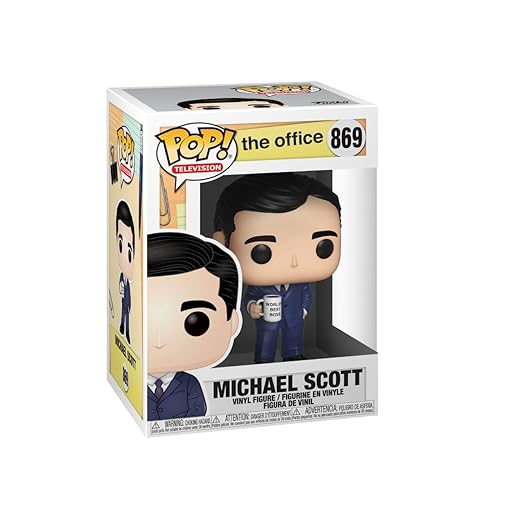 En Oferta Funko Pop! Tv: The Office - Michael Scott- Figura De Vinilo Coleccionable - Idea De Regalo - Mercancia Oficial - Juguetes Para Niños Y Adultos - Tv Fans - Muñeco Para Coleccionistas