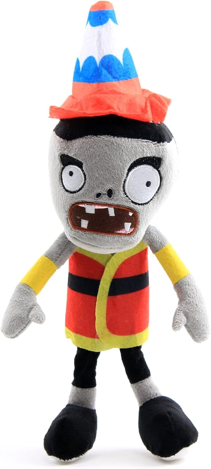 Game Plush Toys Imp Pirate Zombie & Drunkard Zombie & Hula Zombie Figures Stuffed Doll 3pcs Set