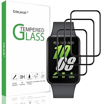 3 Pack Designed for Samsung Galaxy Fit 3 Screen Protector, Anti Scratch, Bubble Free