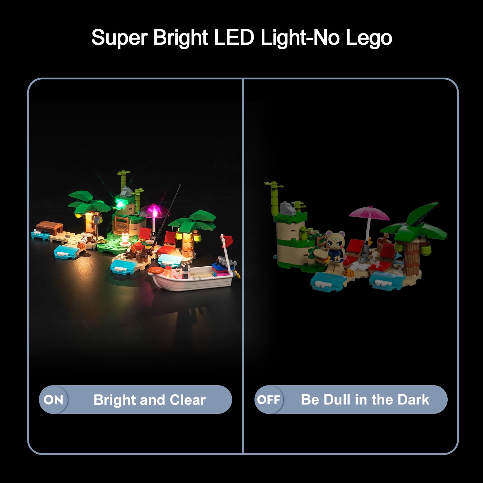 Led Light Set for Lego 77048 Animal Crossing Kapp'n's Island Boat Tour (No Lego), Decoration Lighting Set for Creative Toys - Image 3