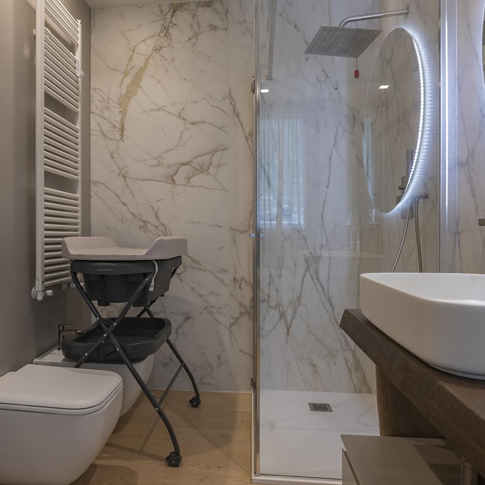 Foppapedretti Bath&Co Bagnetto con fasciatoio pieghevole, Stars
