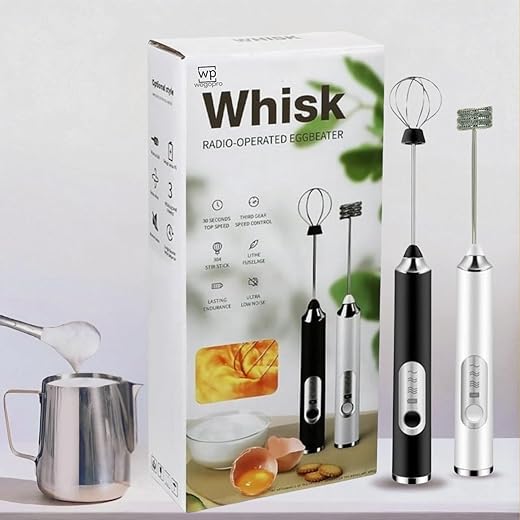 Wegopro Milk Frother Hand Blender Coffee Frother Electric St
