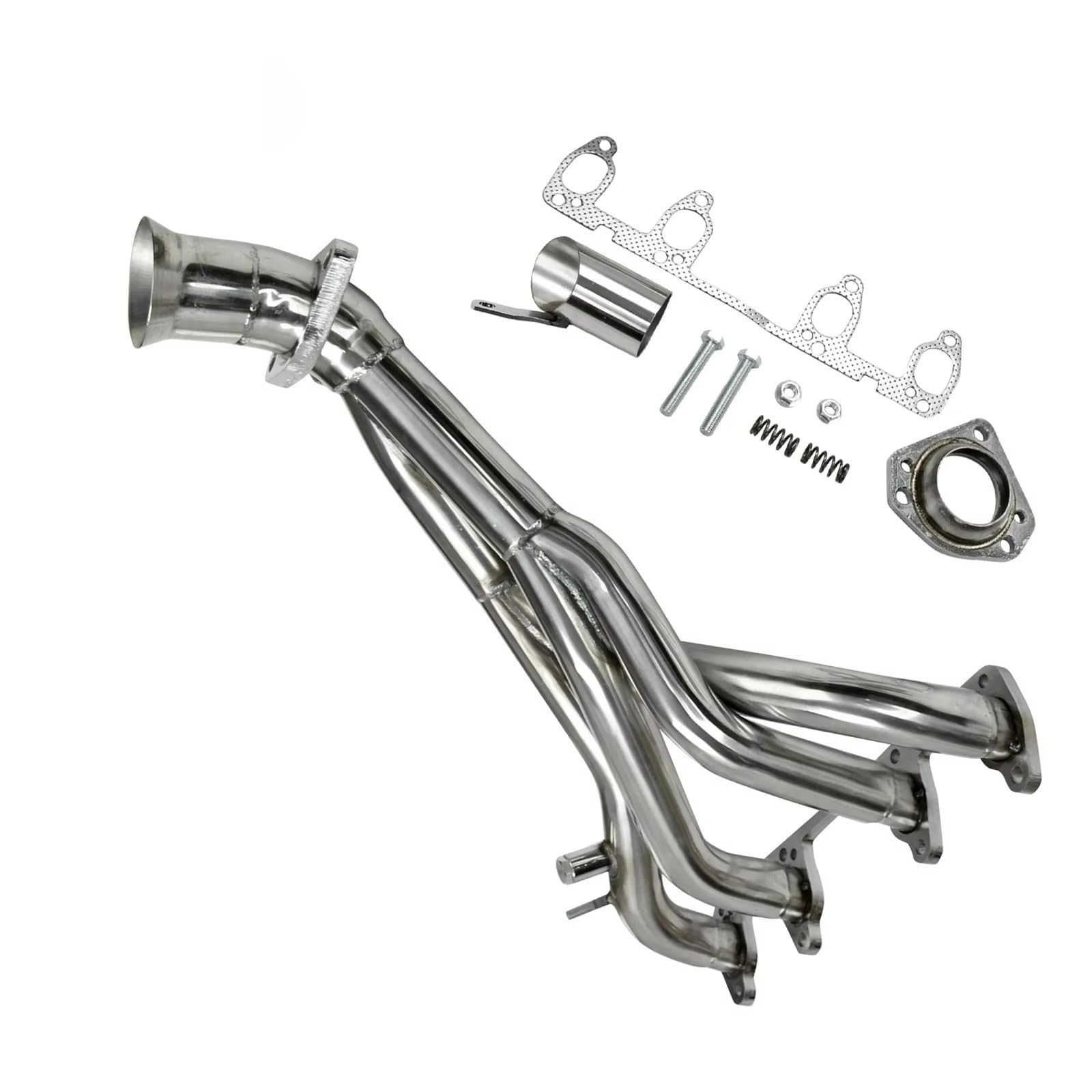Tuyau D'Echappement Voiture Pour 1985-1998 Pour VW 8V 1,8L/2,0L-pour Golf Pour Mk2/pour Mk3 Pour GTI, Pour Les Collecteurs D'échappement Jetta Race Tuyau D'échappement Turbo