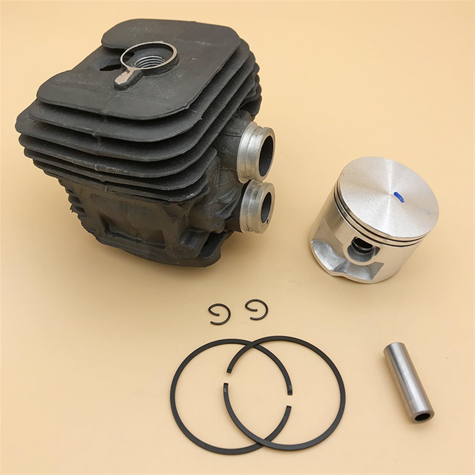 JAVON 50 mm Zylinderkolbensatz passend for Stihl TS410 TS420 TS 410 TS 420 Benzin-Trennsäge Ersatzteile 4238 020 1202 Zylinder-Kolben-Kit