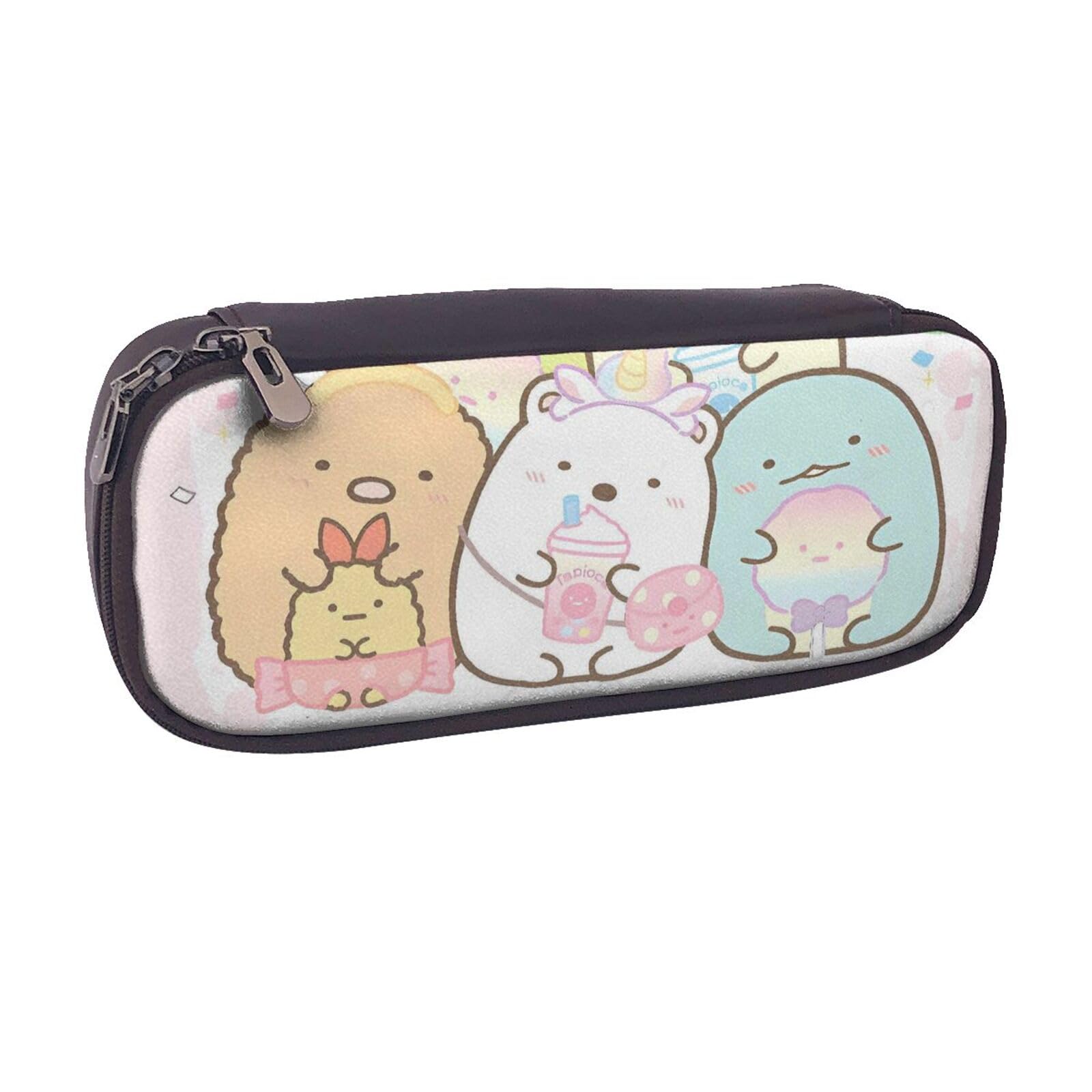 Sumikko Gurashi Pencil Case Large Capacity Polyester Pen Pouch Black Japan