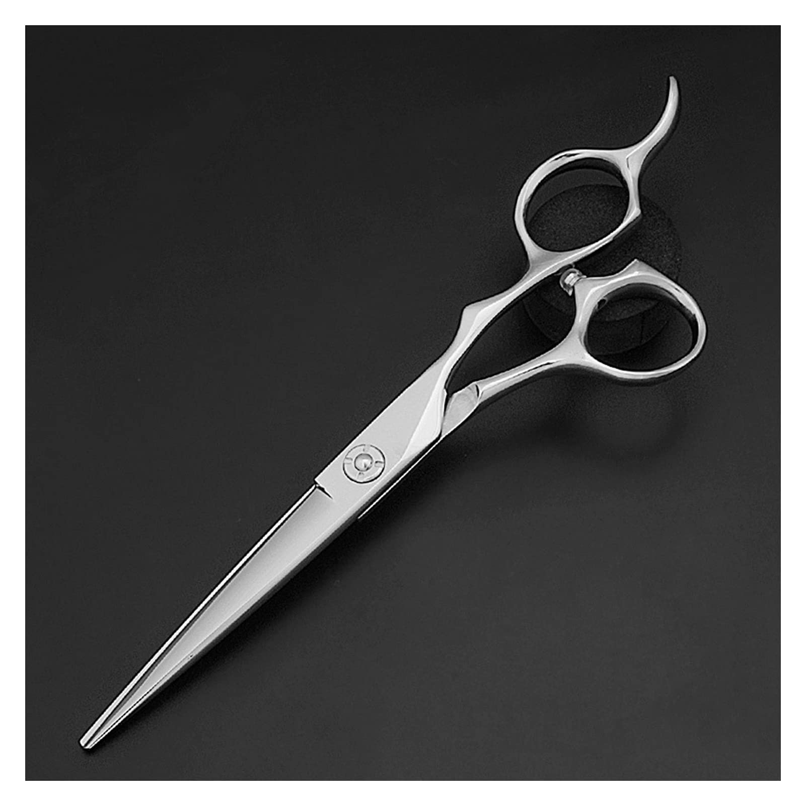 Tijeras de peluquería con Dientes sin Costura, Corte Profesional, Tijeras Planas, Tijeras texturizadoras para salón(Tijeras Planas)