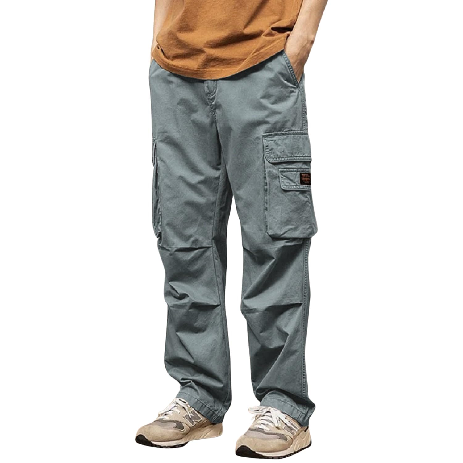 Cargo for Men || Cotton Cargo Pant || Drawstring Waist Pant (Also Available in Plus Sizes) (W-Cargo-113-116)-picture-34
