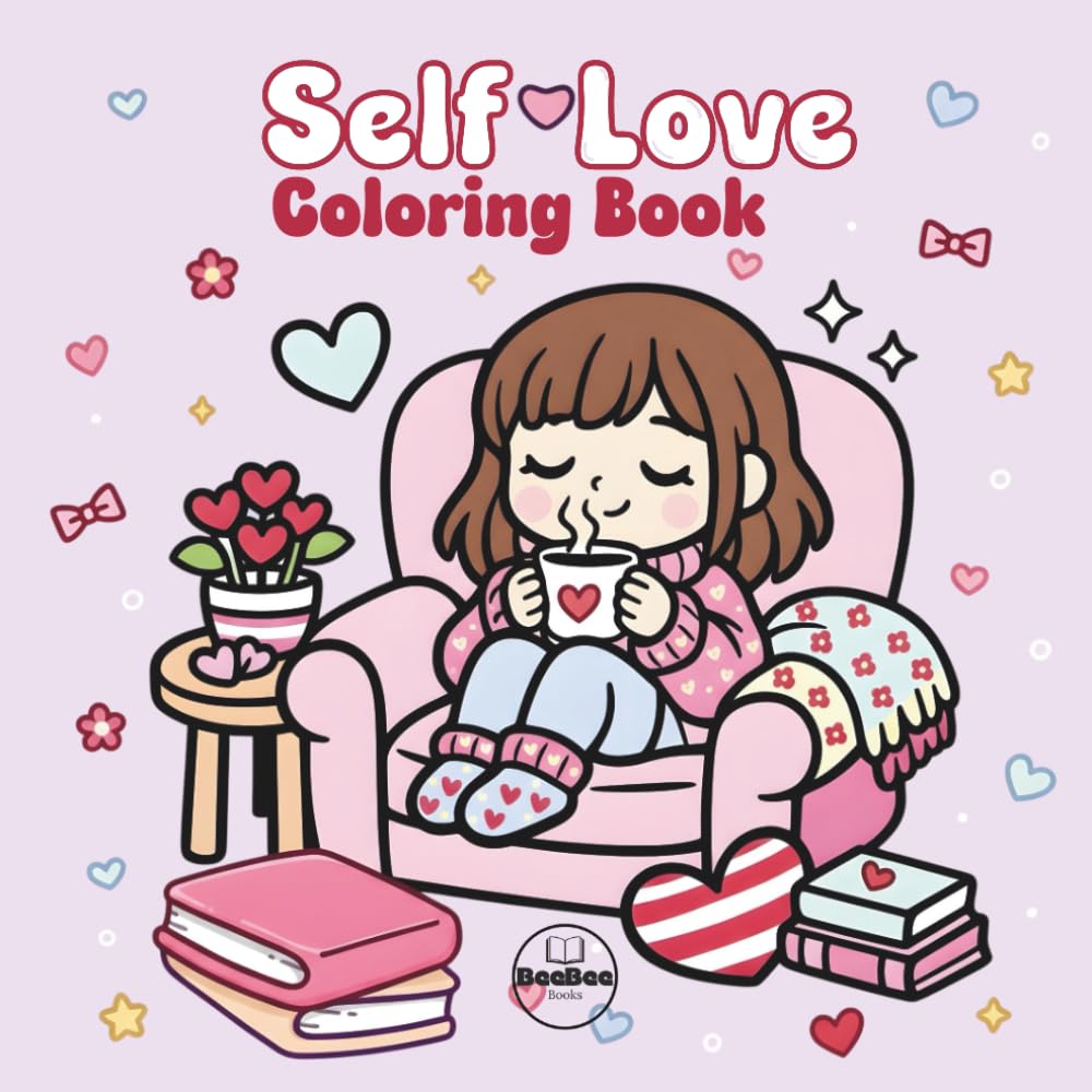 Self Love:: Girl Therapy Coloring Book