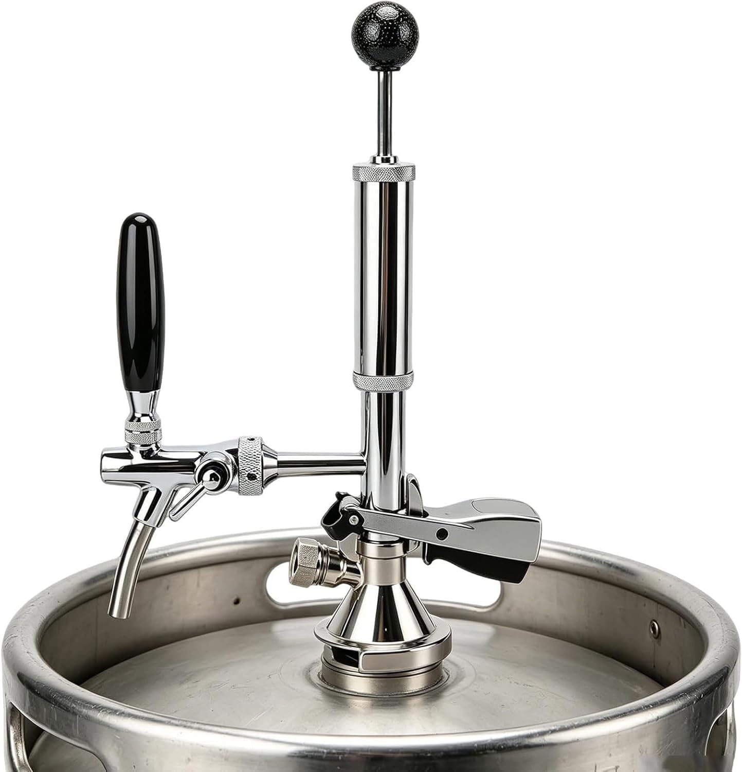Pompa do beczki piwa, szczelny kran do beczki ze stali nierdzewnej, kran do piwa, pompa do beczki z piwem, kran z dozownikiem piwa z beczki, na imprezy piknikowe Homebrew, przyjęcia powitalne